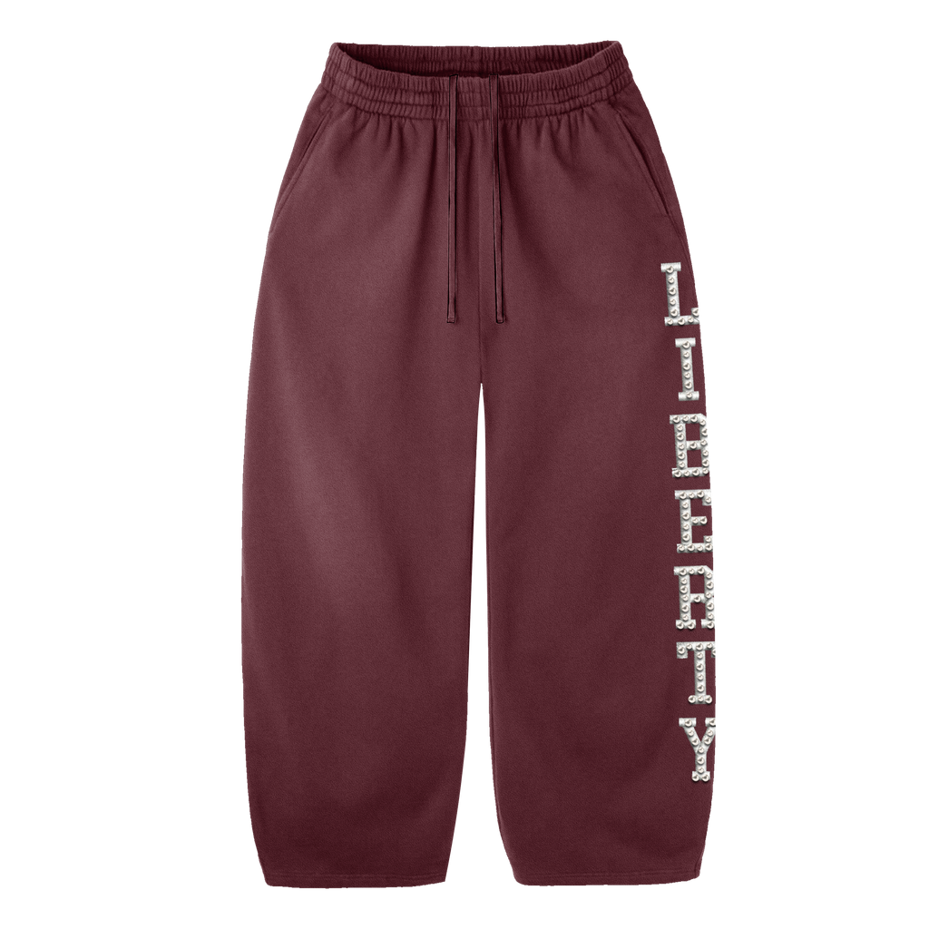Maroon Pearl Sweats