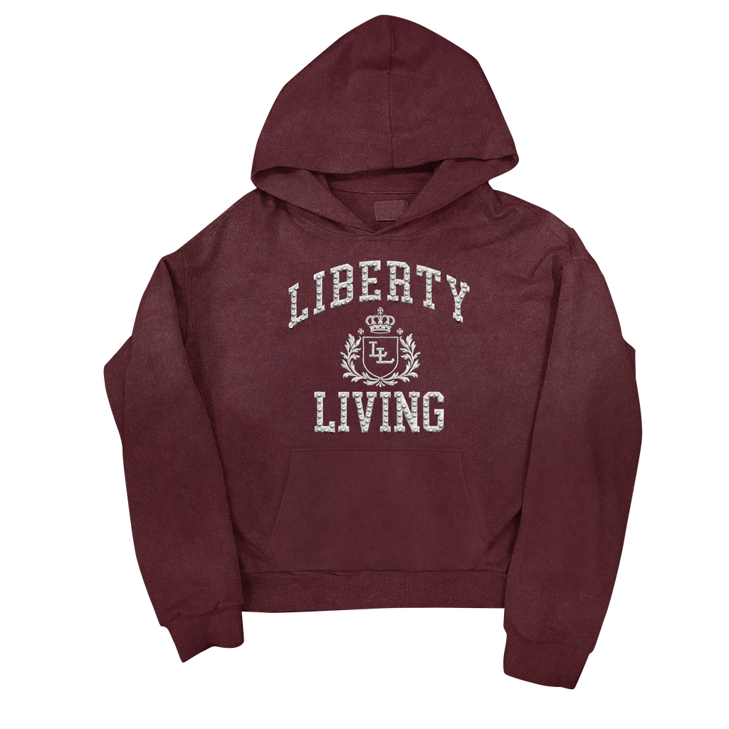 Maroon Pearl Hoodie