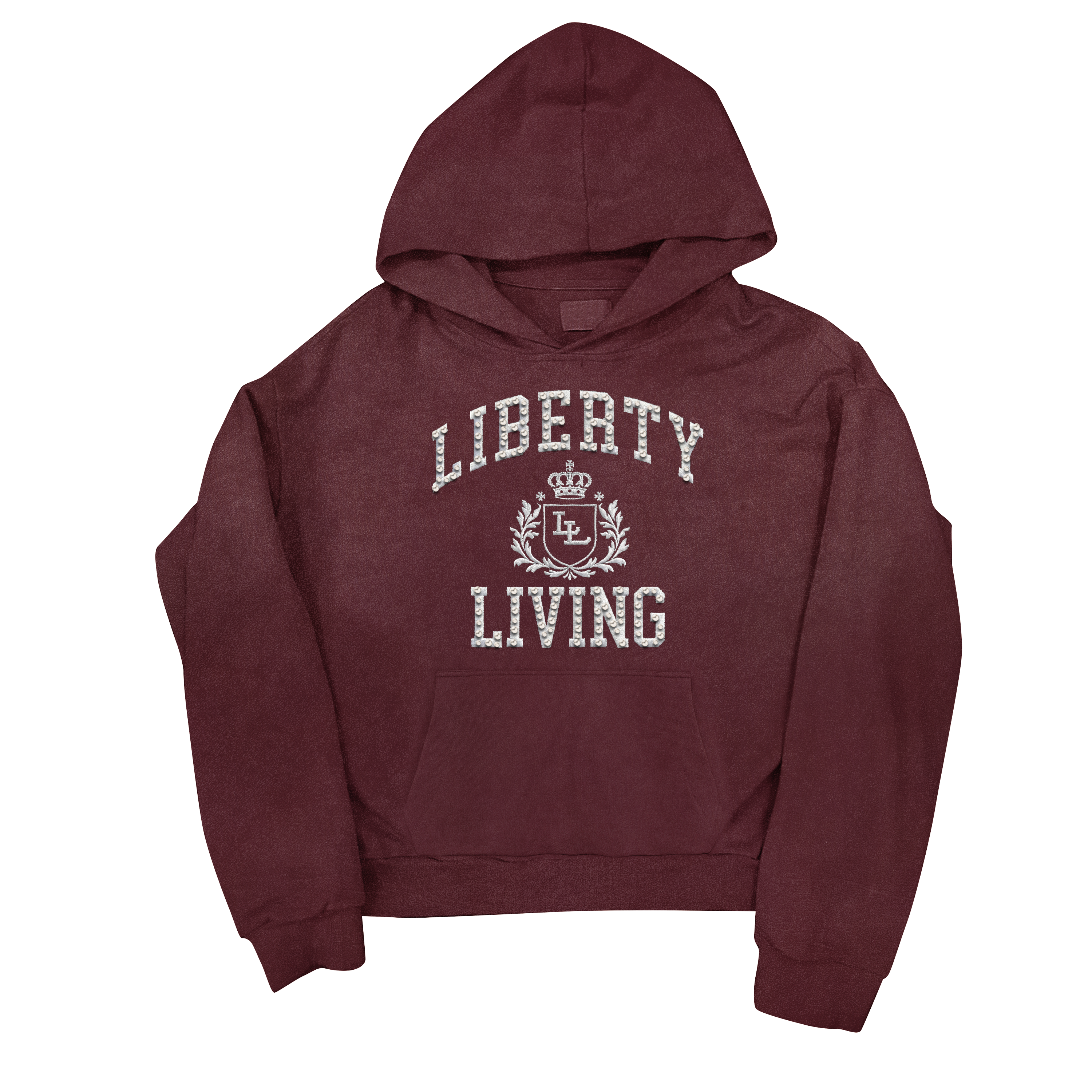 Maroon Pearl Hoodie